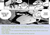 RIDING ON HIS BACK IS MY SPOT! HEY, MONKEY W... WHAT? KNOW YOUR PLACE! >be in 7th grade when Twilight Princess was new >other kids talk about how Midna was ACTUALLY hot in the ending >wonder if I'm weird for thinking the imp form was hot >be adult >see that I was just ahead of the curve