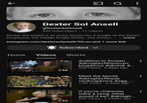 ↑ Q : Dexter Sol Ansell @DexterSolAnsell 995 subscribers ⚫ 17 videos Dexter Sol Ansell is an actor, known for A Knight of the Seven Kingdoms; The Hedge Knight (EGG); The Hunger G ...more instagram.com/dextersolansell/?hl=en and 1 more link Subscribed Home Videos Shorts HBO Audition to Screen max 2:58 #aknightoftheseven kingdoms #akotsk #... 22K views 6 days ago BARBARA ALYSSA LOUIS JIM SAMMY RICHIE Meet the family #aknightofthese venkingdoms #egg .... 1.2K views 8 days ago ARTHUR WILLA D RON AL 0:37 0:25 If you're character were a song, what would it be? #aknigh... 920 views - 2 weeks ago