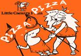GECE Ⓡ PIZZA Little Caesars Iza IZZA いい