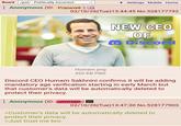 Board /pol/ - Politically Incorrect ▼ Settings Mobile Home 02/10/26(Tue)13:44:45 No.528177792 Anonymous (ID: P/qowve8) NEW CEO OF Discord Humam.png 420 KB PNG Discord CEO Humam Sakhnini confirms it will be adding mandatory age verification starting in early March but that customer's data will be automatically deleted to protect their privacy. Anonymous (ID: wfVIY6B0) 53205 02/10/26(Tue)13:47:30 No.528177903 >Customer's data will be automatically deleted to protect their privacy. >Just trust me bro