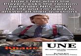 How I feel when the Players asks the random bartender NPC about his life and I'm ready to answer all their questions Knave Second Edition UNE the universal NPC emulator revised By Zach Best Artwork by Matthew Vasey imgflip.com