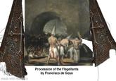 made with mematic Procession of the Flagellants by Francisco de Goya +