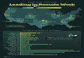 THE U.S. CITIES Leading in Remote Work 25% Ranked by remote work prevalence 34% 20 Portland 25% Berkeley 32% 15 Pasadena Carlsbad 10 26% 25% Scottsdale 28% About 15% of U.S. workers work remotely Rank 4 Boulder 30% 18 Denver 25% Naperville 12 26% Frisco 34% McKinney 27% 13 Allen 26% Austin 25% As of 2024 8 Fishers 27% Charlotte 16 25% 6 Arlington 27% 19 Alexandria 25% 3 Cary 31% 14 Sandy Springs 25% 11 Atlanta 26% NUMBER OF REMOTE WORKERS Boca Raton 26% Frisco, TX 1 42K Berkeley, CA 2 18K Cary, NC 3 29K Boulder, CO 4 17K Scottsdale, AZ 5 36K Arlington, VA 6 39K McKinney, TX 7 Frisco sits in the Dallas-Fort Worth metro, near large employers like Toyota, American Airlines, and AT&T 33K Fishers, IN 8 15K Boca Raton, FL 9 14K Carlsbad, CA 10 14K Atlanta, GA 74K Naperville, IL 12 20K Allen, TX 13 16K Sandy Springs, GA 14 16K Pasadena, CA 18K Charlotte, NC 16 Austin, TX 17 130K 148K Denver, CO 18 106K Alexandria, VA 19 25K Portland, OR 20 89K VISUAL CAPITALIST Source: SmartAsset
