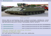 Anonymous 03/17/22(Thu)19:22:12 No.52488934 433 spike-1[1].jpg 239 KB JPG ᎧᎧᎧᎧ . How did a company that makes pumps, stations, and equipment for sanitizing poultry processing lines end up producing the most versatile APC ever? Anonymous Anonymous Anonymous 03/17/22(Thu)19:22:55 No.52488958 03/17/22(Thu)19:23:37 No.52488977 03/17/22(Thu)19:23:43 No.52488979 >be an expert at canning chicken >make a can for men >it's an excellent can it's all about having a can-do attitude >>52490727 #