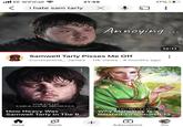 ■III EE WiFiCall 21:49 < i hate sam tarly Х 17% Annoying... Samwell Tarly Pisses Me Off . Constantine_James 11k views • 4 months ago 12:11 WHICH IS 127 KILOGRAMS OR 280 POUNDS. How Heavy Was Samwell Tarly In The B... DID YOU KNOW Why Margarey Is Related To Samwell Ta... + Home Shorts Subscriptions You