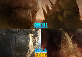 GODZILLA KING MONSTERS GODZILLA vs. KONG