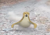 Thankfully, unlike the modern Cougar, this predator is flightless.