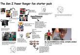 The Gen Z Power Ranger fan starter pack POWER RANGERS TIME FORCE We simp for this Qweeen YAS Post-Zordon era REEEEEE PROBLEMATIC BEST SEASON OF POWER RANGERS WHERE ONY 3 OF THE CHARACTERS ARE INTERESTING WITH ONLY ONE COOL ZORD REEEEEE OVERRATED REEEEEE TOO MUCH MMPR I JUST WANT SOME RANDOM SEASON TO BE THE FACE OF THE FRANCHISE FOR ONCE EVEN THOUGH THEY WERE IN THE YEAR OF THEIR RELEASE. POWER RANGERS LIGHTNING COLLECTION Everyone will loooovvveee that Feeeemmmaaaalllle Red just watch! (Totally in denial of the mainstream audience these days) (The characters being Red and Pink Rangers while the others are basically one-note) Having their Gen Z fans believe that their favourite season was bigger than it actually was. Disney era Plus Neo-Saban era VOLUME ONE COMICS ARE AUTOMATICALLY MID BECAUSE IT'S MMPR RRRRRREEEEEEEEEEEEEEEE REEEEEEEEE TOO MUCH MMPR! I DEMAND YOU MAKE MERCH OF A NICHE ONE PUMP AND DONE SEASON OF TELEVISION THAT ONLY I AND A HANDFUL OF PEOPLE REMEMBER WHERE ONLY A SMALL SECTION OF THEM WOULD BUY RESULTING IN FINANCIAL LOSS FOR YOU REEEEEEEEE! HARRY POTTER BEN 10 DISNEY CHANNEL/NICKELODEON SITCOMS KIM POSSIBLE AVATAR: TLA PLUS LITERALLY ANY KID'S FRANCHISE THAT CAME INTO FAME IN THE 2000'S WHILE POWER RANGERS WAS A DECADE OLD AND NOT DOING ANYTHING NOTABLE nick: YAAASSSSS QUEEEEEEENN SLAAYYYY! RIP THAT SKIRT OFF! GREATEST POWER RANGERS MOMENT EVER! (Even though they've had Female Rangers without skirts for years) NO LOL THE 2000'S WERE THE BESTEST ERA OF POWER RANGERS AND WERE THE TOP OF THEIR GAME LONG AFTER 1993! THEY WERE JUST AS GOOD! I SPENT TIME ROASTING TV THAT WAS NEVER MADE FOR ME AND ITS FANDOM WHILE DEFENDING AND STANNING LITERAL FART JOKES OF THE LAST DECADE POWER RANGERS NINASTORM POWER RANGERS POWER RANGERS MYSTIC FORCE VERDRIVE POWER RANGERS POWER RANGERS SPO POWER RANGERS WUNGLE My GLOOORRRIOUS KING JAYDEN SHIBA! (It's like totally not problematic that he's not Asian) IF HOLLYWOOD MAKES A MOVIE FROM ANY OF THESE NICHE SEASONS THAT I AND THE REAL FANS WHO ARE ONLY A HANDFUL KNOW FOLLOWING THE EXACT PLOT OF THE SHOW, IT WILL MAKE A BILLION DOLLARS OVER THE REAL FACE OF THE FRANCHISE THAT PEOPLE ACTUALLY RECOGNISE. SAME WITH AN ORIGINAL TEAM.