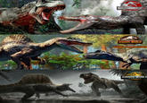JURASSIC PARK JURASSIC WORLD CAMP CRETACEOUS JURASSIC WORLD REBIRTH