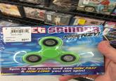 N ZZ ROCK FIDGET SPINNER FRENZY 627912057719 ROCK/POP SK565461821 DT397 L#M1 S#155 $697 EG SPINNER Spinna ARENZY DIS Spin to the music and see HOW FAST & HOW LONG You can spin!