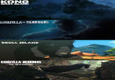 KONG SKULL ISLAND GODZILLA VS. KONG SKULL ISLAND GODZILLA-KONG THE NEW EMPIRE