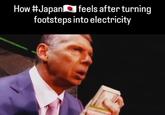 How #Japan feels after turning footsteps into electricity