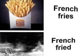 BURGER KING French fries French fried