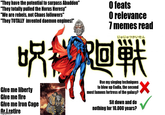 "They have the potential to surpass Abaddon" "They totally pulled the Horus Heresy" "We are rebels, not Chaos followers" "They TOTALLY invented daemon engines!" O feats O relevance 7 memes read 吃鸡 Give me liberty Give me fire Give me Iron Cage Iretire imgflip.com じゅじゅつかいせん Use my sieging techniques to blow up Cadia, the second most famous fortress of the galaxy? Sit down and do nothing for 10.000 years?