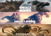 GODZILLA VS. KONG GODZILLA KONG THE NEW EMPIRE MONARCH LEGACY OF MONSTERS