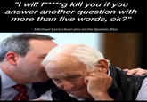 "I will f*****g kill you if you answer another question with more than five words, ok?" - Michael Levy (Jew) also in the Epstein files