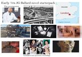 Early 70s JG Ballard novel starterpack The protagonist ENGLAND also no Golden era actress worship London, English Channel NO
