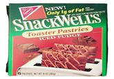 NABISCO NEW! Only 1g of Fat PASTRY SEE SIDE FOR NUTRITION FACTS SnackWELL'S Toaster Pastries ICED FUDGE 6 PASTRIES NET WT 10 OZ (283g)