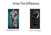 Know The Difference قالة White Power Armour White Power Armour