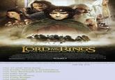 PG-13 ORDRINGS THE FELLOWSHIP OF THE RING NEW LINE CINEMA PRESENTS A WINGNUT FILMS PRODUCTION "THE LORD OF THE RINGS THE FELLOWSHIP OF THE RING ELIJAH WOOD TAN MCKELLEN LIV TYLER VIGGO MORTENSEN SEAN ASTIN CATE BLANCHETT JOHN RHYS-DAVIES BILLY BOYD DOMINIC MONAGHAN ORLANDO BLOOM CHRISTOPHER LEE HUGO WEAVING FEATURING SEAN BEAN AND LAN HOLM WITH ANDY SERKIS AS GOLLUM JOHN HUBBARD AND AMY MACLEAN NGILA DICKSON RICHARD TAYLOR ANDREW LESNIE ACS ELLEN M. SOMERS RICK PORRAS JAMIE SELKIRK IRR TOLKIEN WETA LTD. NZ JIM RYGIEL HOWARD SHORE JOHN GILBERT GRANT MAJOR MARK ORDESKY BOB WEINSTEIN HARVEY WEINSTEIN ROBERT SHAVE MICHAEL LYNNE BARRIE MOSBORNE PETER JACKSON FRAN WALSH TIM SANDERS FRAN WALSH & PHILIPPA BOVENS & PETER JACKSON DECEMBER 19 PETER JACKSON STRONGLY CAURIONED SHE SAYBE SESIONES AND SHILLARY HARVES ACA ONE Keywosc Lond of the Rings www.kordeetherings.net MV5BNzIxMDQ2YTctNDY4MC00ZTRhLTk4ODQtMTVIOWY4NTdiYmMwXkEyXKF >no 17 year time jump >no Frodo moving to Crickhollow >no Tom Bombadil and Goldberry >no bath song >no barrow-downs >no Fatty Bolger >no Glorfindel 506 KB JPG