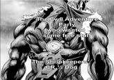The Lv 8 Adventure Party who wanted some free stuff The Shopkeepers CR2 Dog