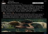← Post Dread Moroz @Dread_Botlord Raymun Fossaway lives a very Follow Jacksonville Florida coded life. hates his f--- ass cousin. risks his life for a hick he met three days ago. shotgun marries the stripper who brought him home after he got into a parking lot fight at a quinceañera. love this all for him. Tasha @collectortreas1 17h • Yes, he could be baby trapped, but my man is happy, he's starting a House of his own and Red will become a Lady and doesn't need to struggle anymore. "She could be pregnant with a Dondarrion bastard" She's smart, bro.... Post your reply