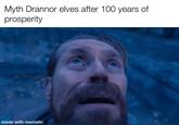 Myth Drannor elves after 100 years of prosperity made with mematic