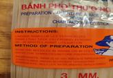 BÁNH PHỐ THƯƠNG PREPARATION ALIMENTAIRE A BASE DE FA BEISNUDEL CHANTABOON RICE STICK INSTRUCTIONS: LAISSER RAMOLLIR LES VERMICELLES DANS L'EAU TIEDE (OU FROIDE) PENDANT 30-45 MINUTES AVANT UTILISATION METHOD OF PREPARATION SOAK THE NOODLES IN WARM OR IN COLD WATER FOR 10 MINUTES BEFORE PREPARING INGREDIENTS: FARINE DE RIZ, EAU, AMIDON DE TAPIOCA MODIFIE ZUTATEN: REISMEHL, WASSER, MODIFIZIERTE TAPIOKASTÄRKE INGREDIENTS: RICE FLOUR, WATER, MODIFIED TAPIOCA STARCH 3 MM. FAR