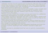 Anonymous 02/23/26(Mon)16:00:18 No.218159977 >Tibetan woman found r---- and murdered with her leg cut off. >First they suspect a political killing for her Free Tibet activism. >Then they suspect she was cheating on her husband with his best friend and he killed her in revenge. >The husband and the best friend are actually a gay couple and she agreed to be their beard in exchange for a green card. >The squad finds out she visited a guy to buy a couch and suspect he is the perp. >Turns out she wrote the number wrong and went to a different apartment belonging to a kindly old baker woman. >The baker woman's teenage son has a shoe fetish, r---- and accidentally killed the Tibetan woman, and cut off her leg so he could have a woman's foot to put shoes on. >The squad finds out the baker woman used to beat her son in the head with heeled shoes since he was a little boy whenever she caught him playing with shoes. >He got brain damage from the repeated beatings and lost his impulse control, leading to the Tibetan woman's r--- and murder. >Baker woman is arrested and her son is sent to a psychiatric hospital. >>218164025 # >>218164378 #