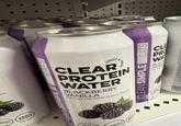 ors THING FICIAL UGAR 2(1 PD) 473m LEAN SIMPLE EATS EATS CLE PRO WA BLACK VANIL LIGHT FRESH CLEAR PROTEIN WATER BLACKBERRY VANILLA Flavored with Other Natural Flavors CLEANSIMPLE No NOTHHAL Flavored