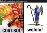 Guilliman's reawakening vs Lion's reawakening. MEDIUM HIGH HIGH Son CORTISOL wololo!