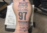 00 STU YOU'LL never WALK ALONE. 97 THERE'S ATTHEENDOFTHESTORY AGOLDEN SKY