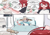 O WHAT HAPPENED TO YOU? I WILL GIVE HER SOME JUSTICE WE HAD A FIGHT NO! you DON'T HAVE TO... fian-f.n