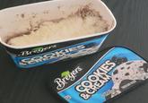Breyers COOKIES 200 FROZEN DAIRY DESSERT 22999569 Breyers &CREAM COOKIES VANILLA WITH CREME-FILLED CHOCOLATE COOKIE PIECES M FROZEN DAIRY DESSERT 15 QUART (LAT