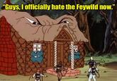 "Guys, I officially hate the Feywild now." imgflip.com