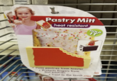 Pastry Mitt heat resistant HOLD IT Pulls pastries from toaster •Protects fingers from hot pastries Cool to the touch Another JoKarj Karj