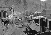 6 CITY MARKET ANK BBINS.POST&CO.UK DRY GOOT mann Treber ALE LIQUOR DEALERS WYOMING STORE STORE IRWIN&ELLIN MARDW Ww.M. HUGH ઓરોયો (૧) KERBRARY TAILOR E DEALER