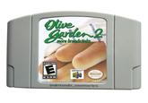 A fake Nintendo 64 game. It is called "Olive Garden 2: More Breadsticks."