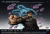 shadowfightgames Anime Zing ⚫ Jotaros Theme (From "Jo Jo's Bizarre Adventure:... LA EP 20 ゴゴ 3961924 ♡ ゴ shadowfightgames What are you paying for when signing a contract with Lord Gideon himself? For his stylishness and grace, of course! Σ