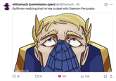 nottomuch (commisions open) @nottomuch. 4h Guilliman realizing that he has to deal with Daemon Perturabo nottomuch 18 1757 961 lil 10K ☐ 1