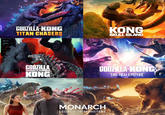 GODZILLA KONG TITAN CHASERS KONG SKULL ISLAND GODZILLA KONG GODZILLA KONG THE NEW EMPIRE MONARCH LEGACY OF MONSTERS