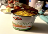 Hannaford sliced carrots NET WT 8.25 02 (2340)