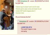 USA Anonymous (ID: IvSU2ibN) 03/05/26(Thu)13:34:42 No.529971594 >Veteran says he doesn't want to die for israel >Senator paid by aipac comes and breaks his arm >senate GOP tweets bragging about it >boomers cheer Why are Americans like this? Anonymous (ID: SAon6EKA) 03/05/26(Thu)13:35:40 No.529971707 >>529971594 (OP) # This wouldn't happen in India Just saying