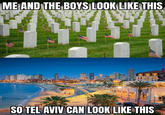 ME AND THE BOYS LOOK LIKE THIS SO TEL AVIV CAN LOOK LIKE THIS