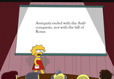 Antiquity ended with the Arab conquests, not with the fall of Rome.