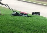 DO NOT MOW