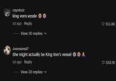 cayotezz king vons vessle 5d ago Reply View 20 replies Joemama67 She might actually be King Von's vessel OA 5d ago Reply View 20 replies ❤ 155.8K 338.1K