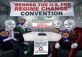 misses Saddam award "BEGGED THE U.S. FOR REGIME CHANGE" CONVENTION misses assad award WELCOME IRAN!! didn't turn into a failed state or U.S. colony counter: 0 and counting! misses maduro award misses gaddafi award C⭑