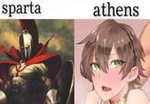 sparta athens
