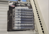 NFL ALKALINE BATTERIES AAX16 $6.99 ROSS N EE ARABLE VALUE $12.00 COWBOYS AA LRO 15v Caution: Do not recharge or dispose of in fire COWBOYS COWBOYS Official Licensee of the National Football League COV Official Licensee of the National Football League Made in China for and distributed by Marketing Results Itd Columbus, OH 43232 Made in China for and distributed by Marketing Results Ltd. Columbus, OH 43232 COWBOYS Marketing Results Ltd Combus, OH & COWBOYS ALKALINE AA LR6 1.5V ALKALINE AA LR6 1.5V Caution: Do not recharge or dispose of in fire COWBOYS